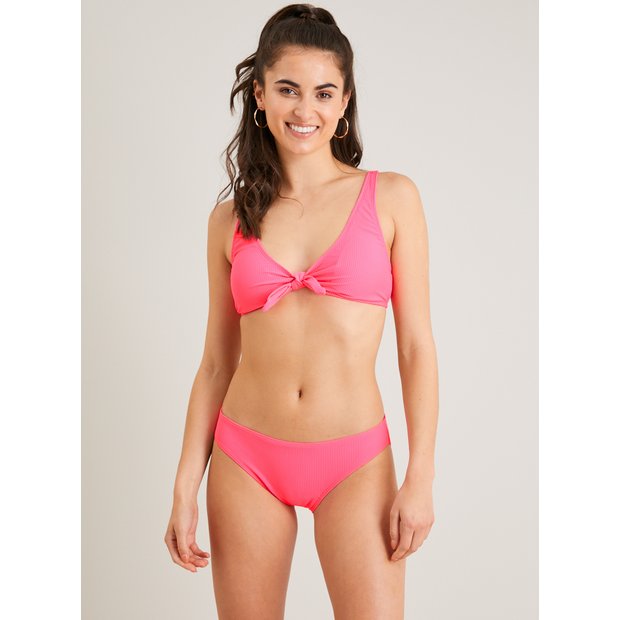 Pink bathing suit bottoms sales