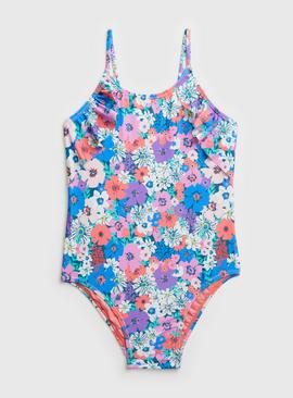 Ditsy Floral Frill Swimsuit 