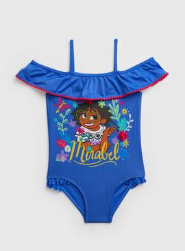 Disney Encanto Blue Mirabelle Swimsuit (1.5-9 Years) 