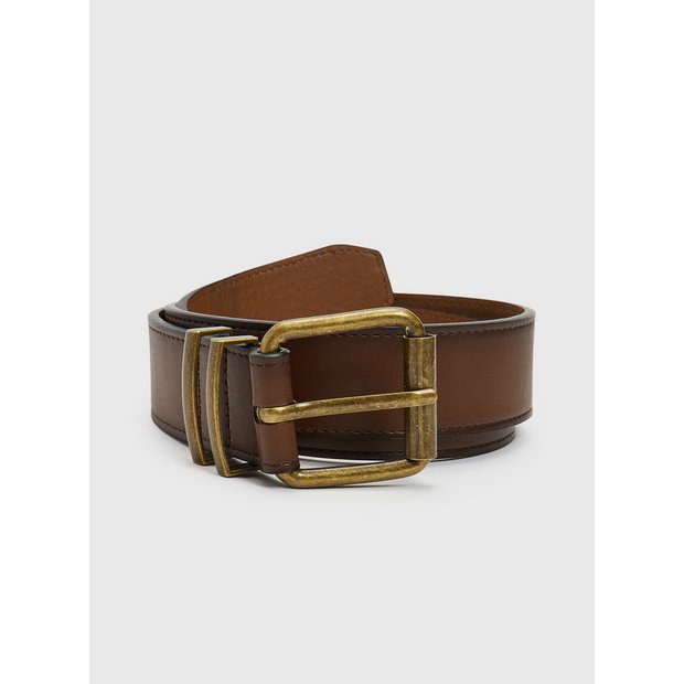 Buy Brown Faux Leather Belt L Accessories Tu