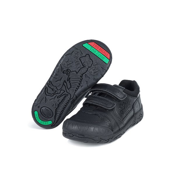 Buy ToeZone Black Dinosaur Shoes 10 Infant School shoes Tu