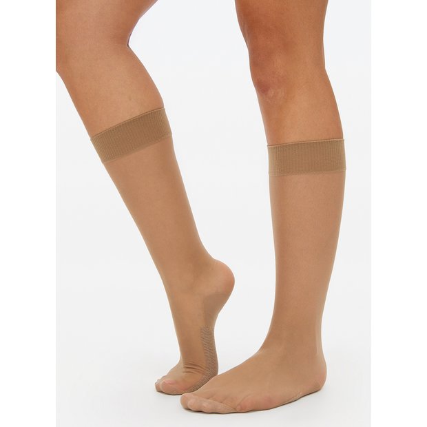 70 denier support knee highs