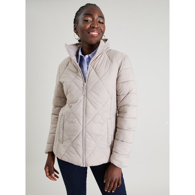 Lightweight padded hooded jacket sale