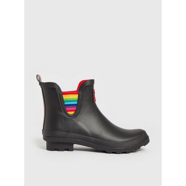 Black chelsea boot wellies online