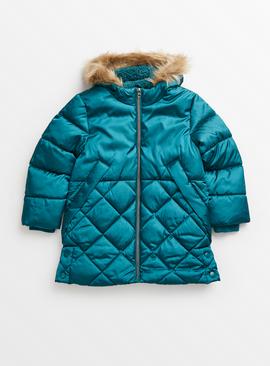 Girls shower 2025 resistant coat