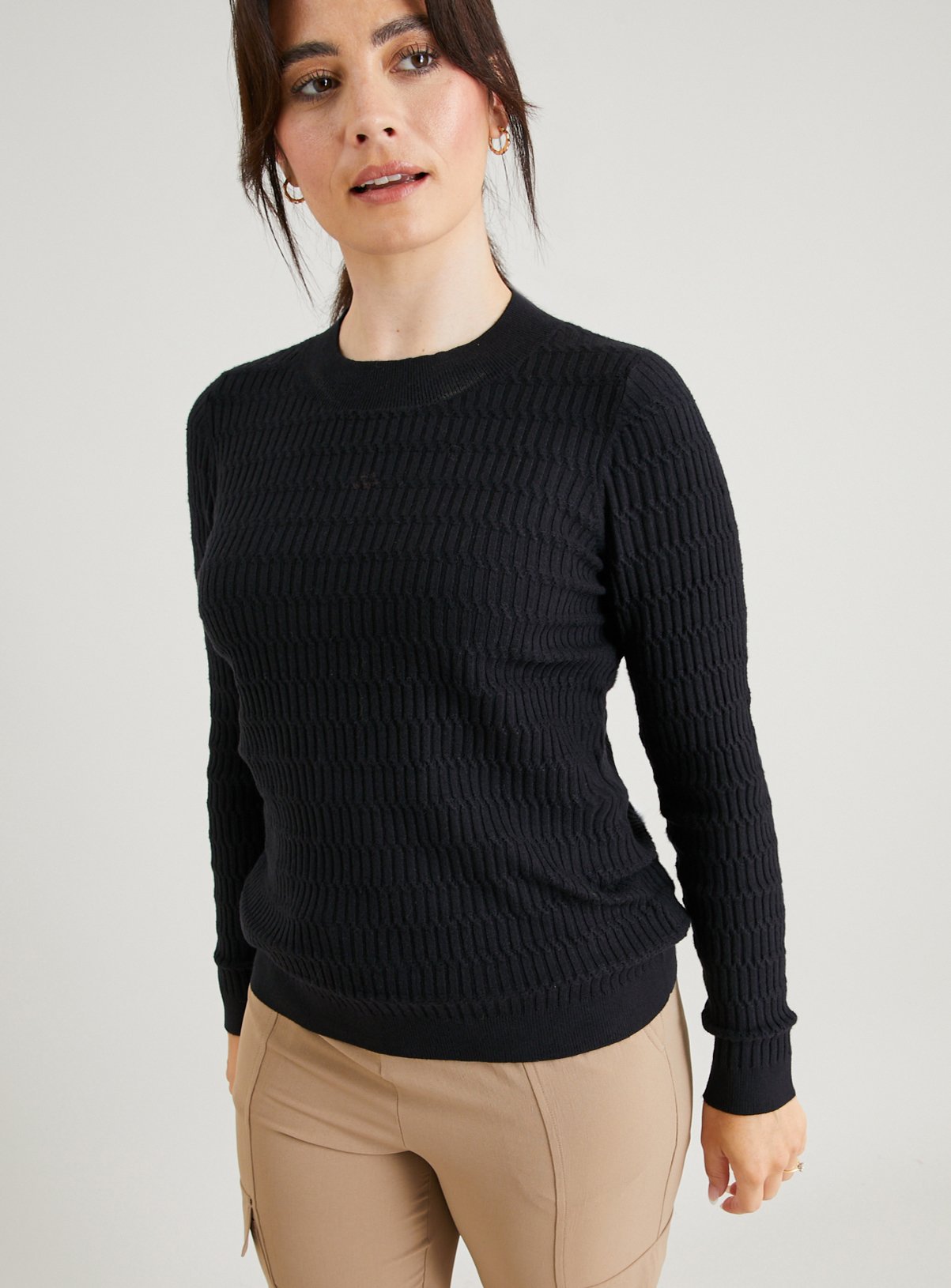 Mini Cable Knit Soft Touch Jumper 