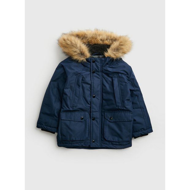 Boys parka cheap coat sale