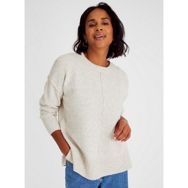 Oatmeal clearance oversized sweater