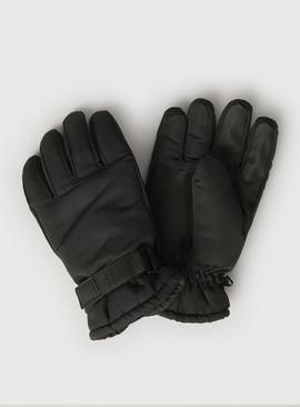 THINSULATE Black Thermal Gloves S/M