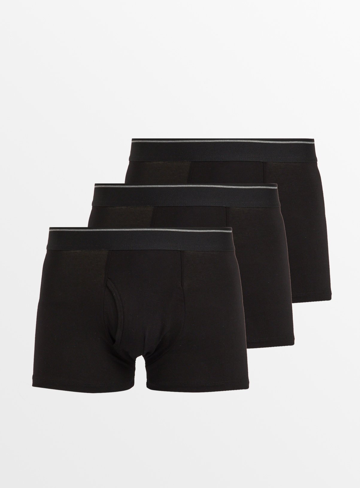 Black Trunks 3 Pack