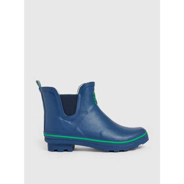 Buy Navy Fleece Lined Chelsea Boot Wellies 5 Wellies Argos