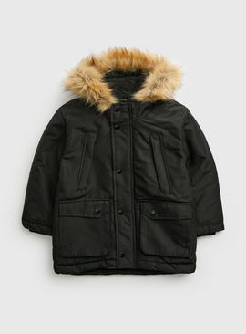 Hooded Parka Coat 
