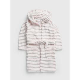 Pink Clipped Dressing Gown 