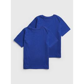 Cobalt Blue Crew Neck School T-Shirt 2 Pack