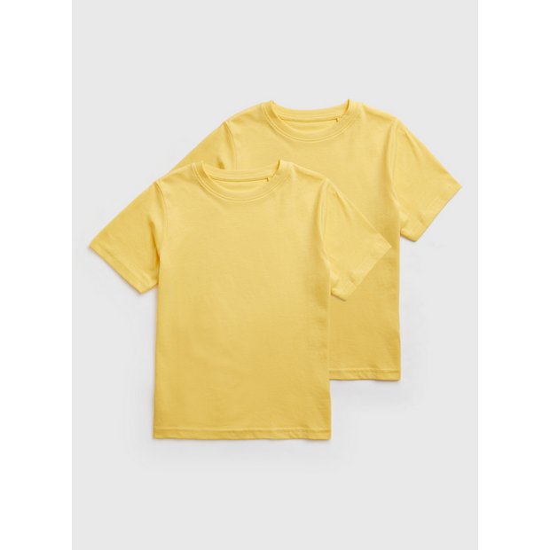 plain yellow t shirt near me