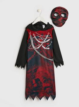 Black Grim Reaper Costume 11-12 years