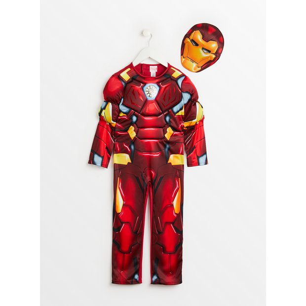 Buy Marvel Red Iron Man Costume 3 4 Years Kids fancy dress costumes Argos