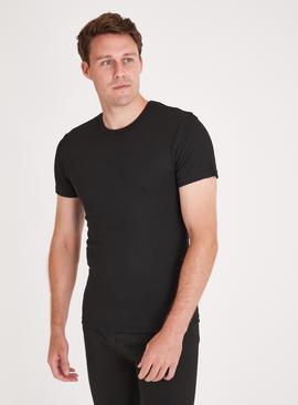Black Maximum Warmth Thermal Short Sleeve T-Shirt 