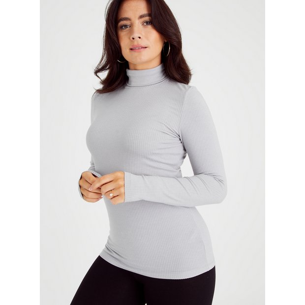 Thermal polo sales neck womens