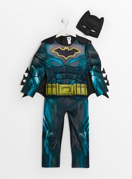 DC Comics Charcoal & Teal Batman Costume 