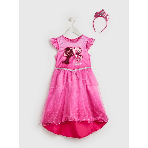 Buy Barbie Pink Dress Tiara 3 4 Years Kids fancy dress Tu