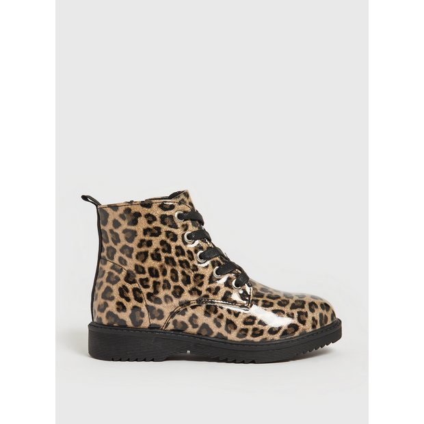 Leopard print hot sale baby boots