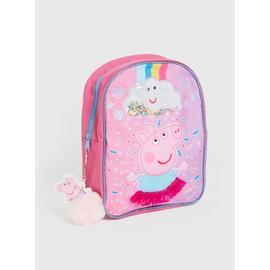 Peppa Pig Pink Backpack One Size