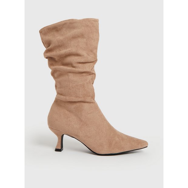 Taupe best sale slouch boots