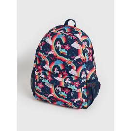 Unicorn Print Backpack - One Size
