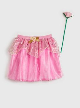 Disney Princess Aurora Skirt & Rose Wand 