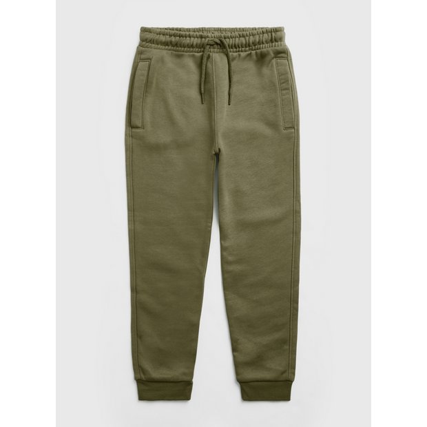 Khaki store uniform joggers