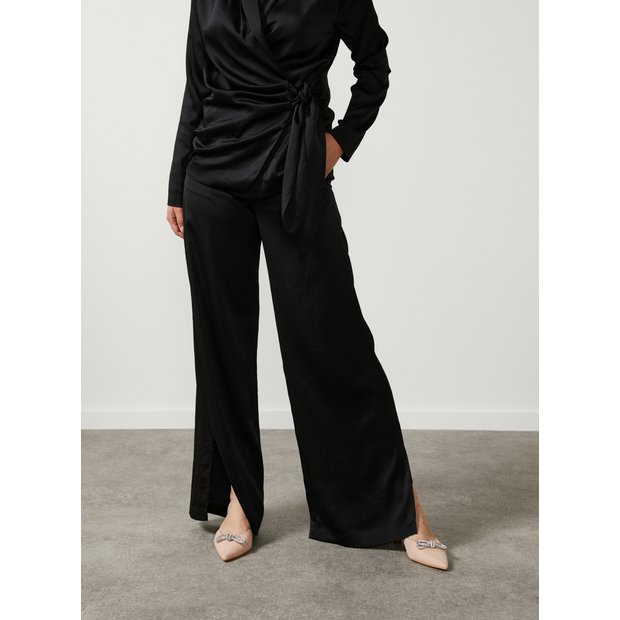 Sainsburys wide outlet leg trousers