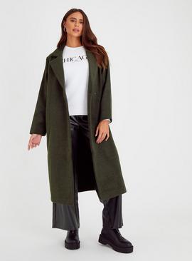 Unlined Long Tailored Coat 