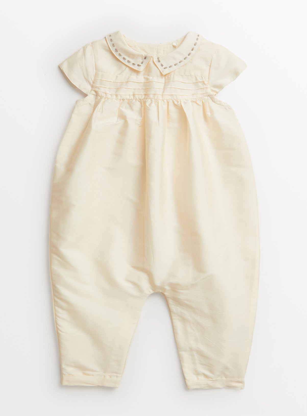 Ivory Christening Romper 