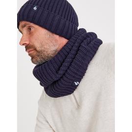 HEAT HOLDERS Navy Ribbed Neck Warmer One Size