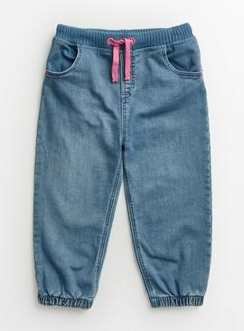 Mid Blue Jogger Jeans 