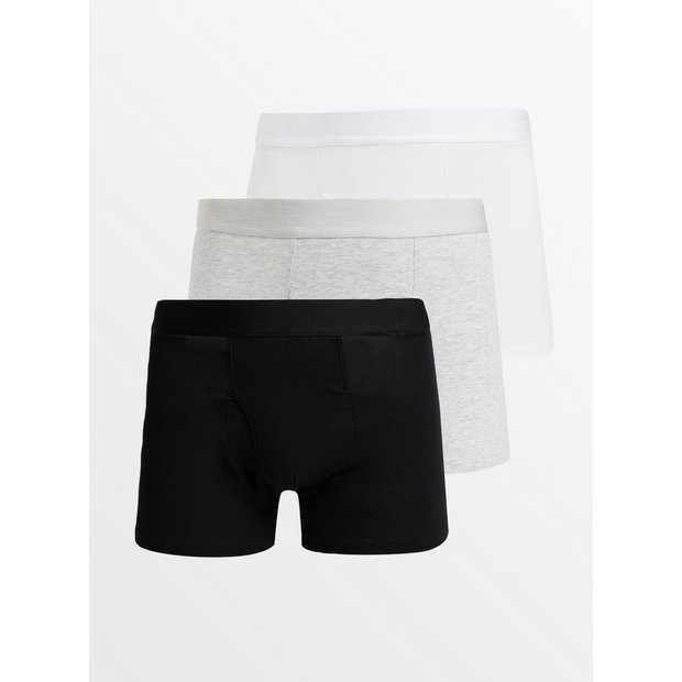 Buy Black & Grey Slips 3 Pack L | Multipacks | Tu