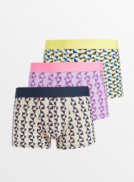 Bright Geometric Hipsters 3 Pack  