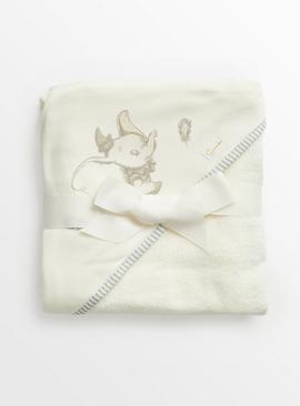 Disney Cream Dumbo Hooded Towel One Size