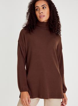 Soft Touch Roll Neck Jumper 