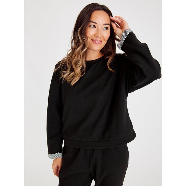 Buy Black Scuba Coord Sweatshirt 20 | Pyjamas | Tu
