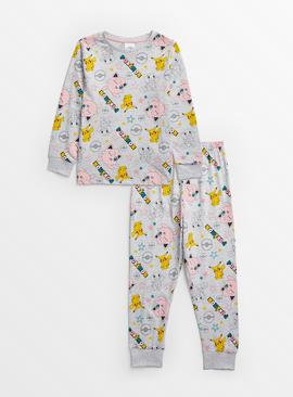 Pokemon Grey Character Pyjamas 
