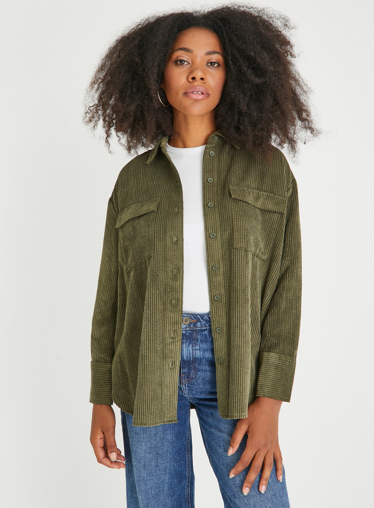 Corduroy Overshirt 