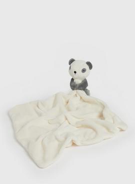 Cream Panda Comforter One Size