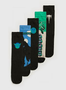 Star Wars Mandalorian Ankle Socks 5 Pack 