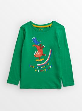 Green Grandad Dinosaur T-Shirt 