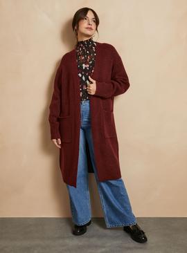 EVERBELLE Longline Knitted Cardigan 