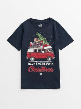 Volkswagen Navy Christmas T-Shirt 