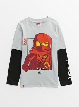 Ninjago Grey Character T-Shirt 3 years