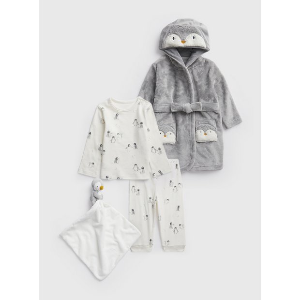 Buy Penguin Nightwear & Comforter Gift Set 9-12 months | Christmas nightwear | Tu